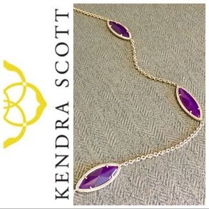 Kendra Scott “Tory” Long Station Necklace